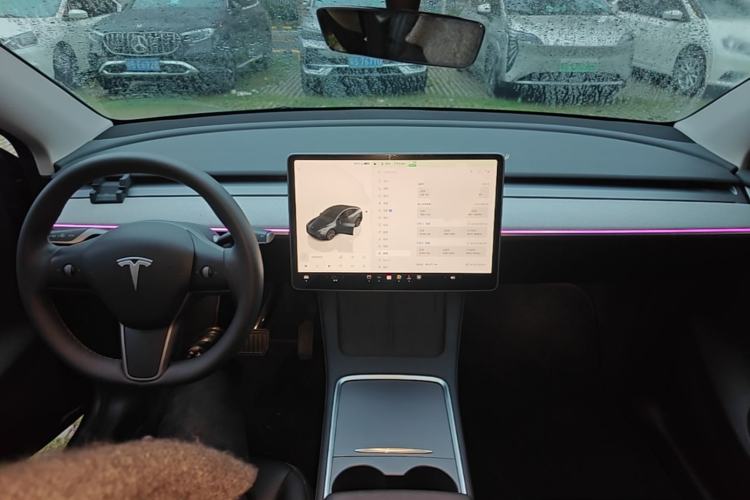 Used Tesla Model Y 2024 Rear-Wheel-Drive Version Center Console