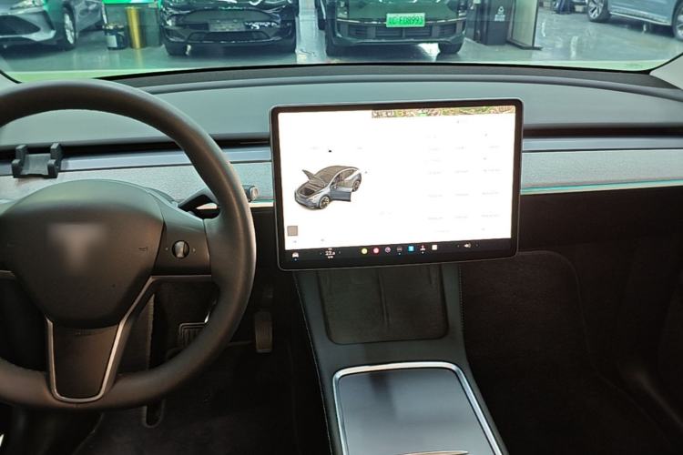 Used Tesla Model Y 2024 Rear-Wheel-Drive Version Center Console
