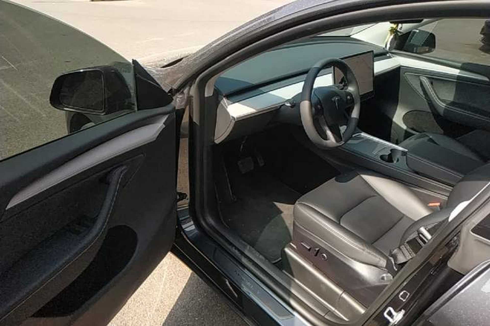 Used Tesla Model Y 2024 Rear-Wheel-Drive Version Driver Seat