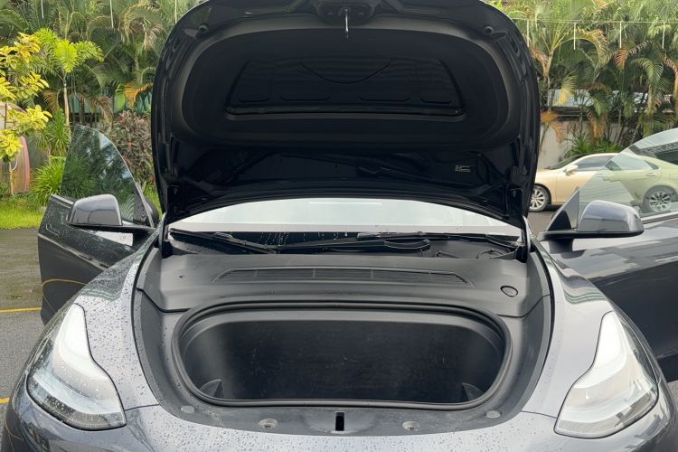 Used Tesla Model Y 2024 Long-Range All-Wheel-Drive Version Engine Bay