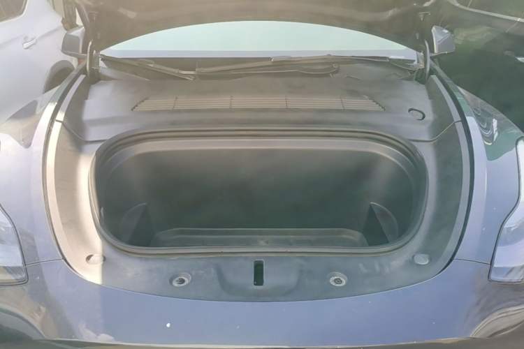 Used Tesla Model Y 2024 Long-Range All-Wheel-Drive Version Engine Bay