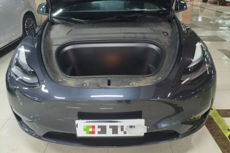 Used Tesla Model Y 2024 Long-Range All-Wheel-Drive Version Engine Bay