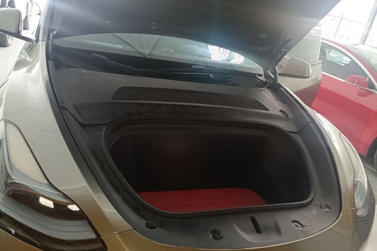 Used Tesla Model Y 2024 Long-Range All-Wheel-Drive Version Engine Bay