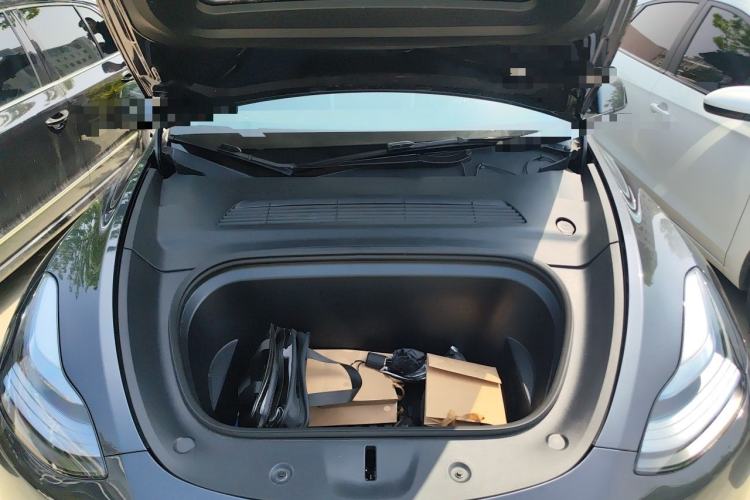 Used Tesla Model Y 2024 Long-Range All-Wheel-Drive Version Engine Bay