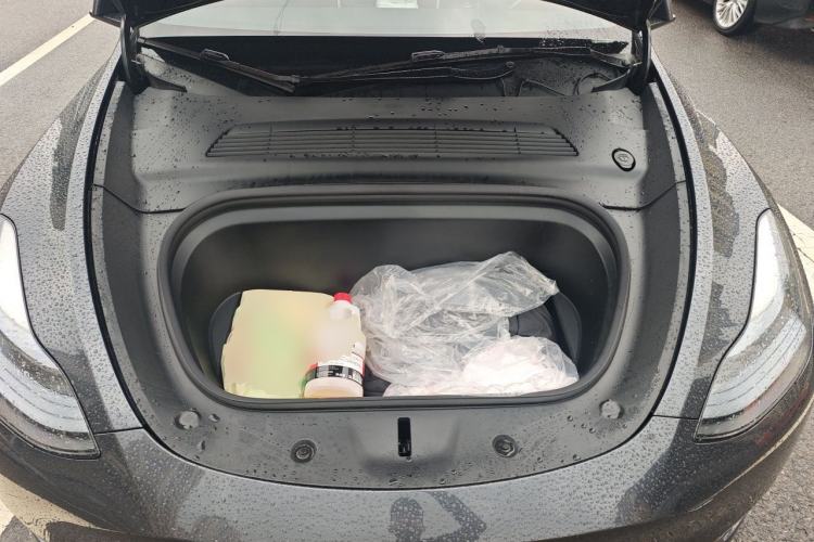 Used Tesla Model Y 2024 Long-Range All-Wheel-Drive Version Engine Bay