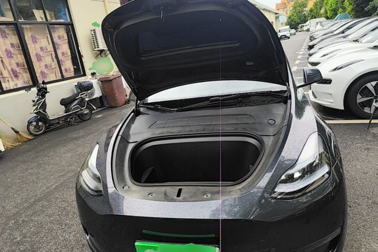 Used Tesla Model Y 2024 Long-Range All-Wheel-Drive Version Engine Bay