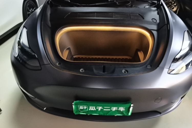 Used Tesla Model Y 2024 Long-Range All-Wheel-Drive Version Engine Bay