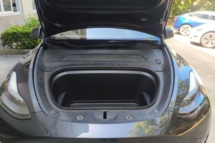 Used Tesla Model Y 2024 Long-Range All-Wheel-Drive Version Engine Bay