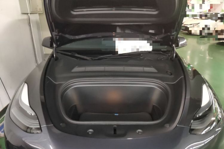 Used Tesla Model Y 2024 Long-Range All-Wheel-Drive Version Engine Bay