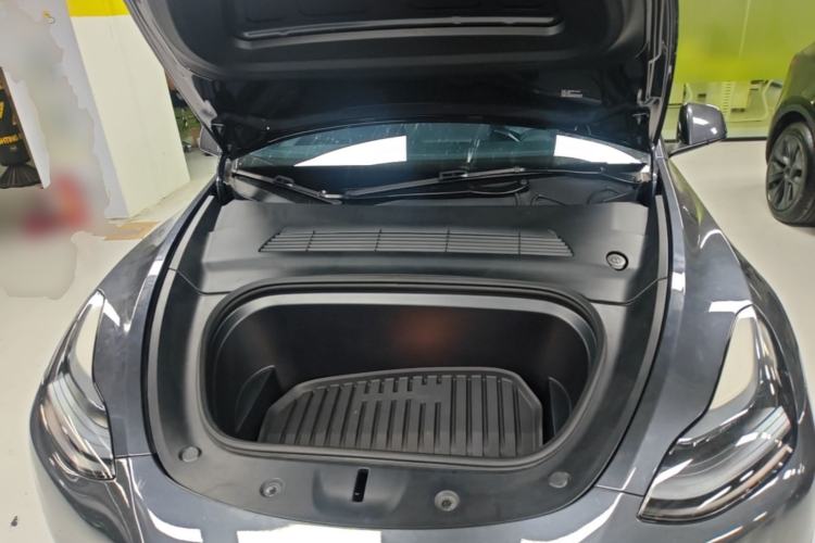 Used Tesla Model Y 2024 Long-Range All-Wheel-Drive Version Engine Bay