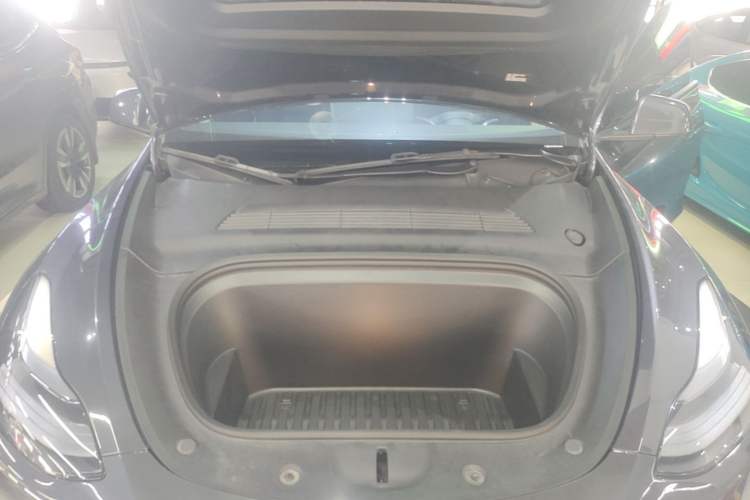 Used Tesla Model Y 2024 Long-Range All-Wheel-Drive Version Engine Bay