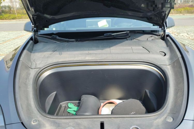 Used Tesla Model Y 2024 Long-Range All-Wheel-Drive Version Engine Bay