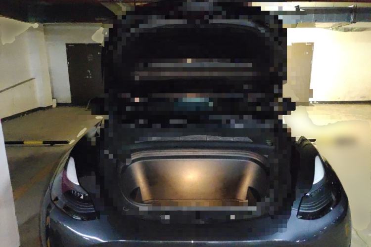 Used Tesla Model Y 2024 Rear-Wheel-Drive Version Engine Bay