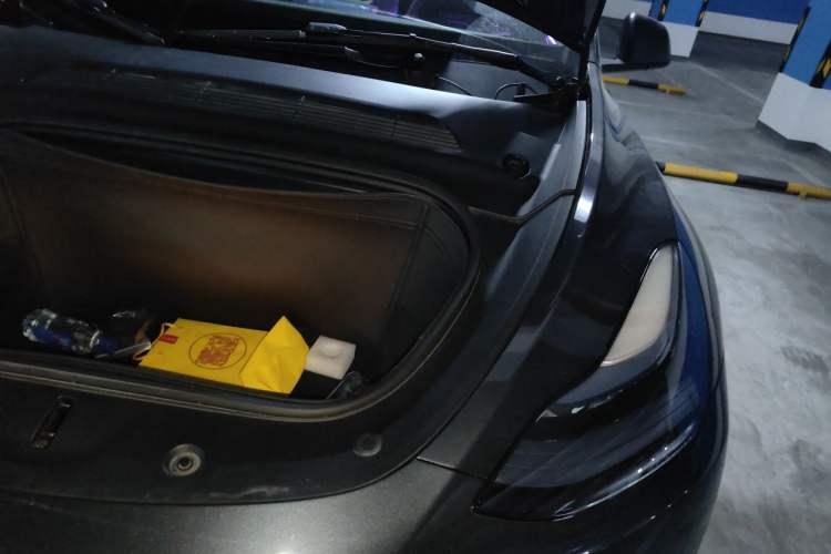Used Tesla Model Y 2024 Long-Range All-Wheel-Drive Version Engine Bay Left