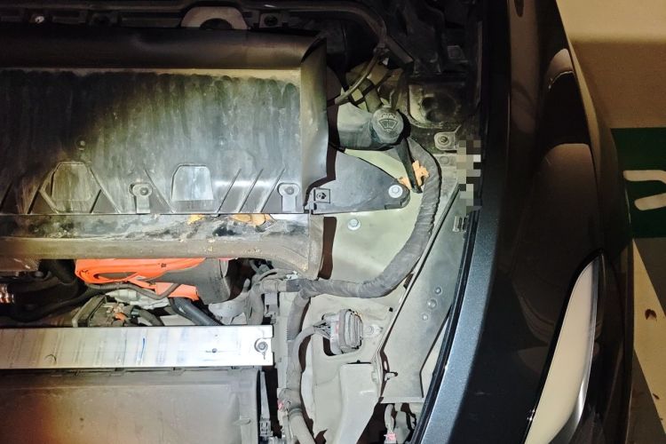 Used Tesla Model Y 2024 Long-Range All-Wheel-Drive Version Engine Bay Left