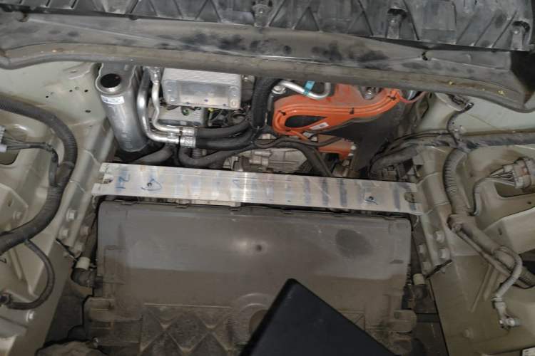 Used Tesla Model Y 2024 Long-Range All-Wheel-Drive Version Engine Bay
