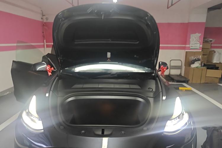 Used Tesla Model Y 2024 Rear-Wheel-Drive Version Engine Bay