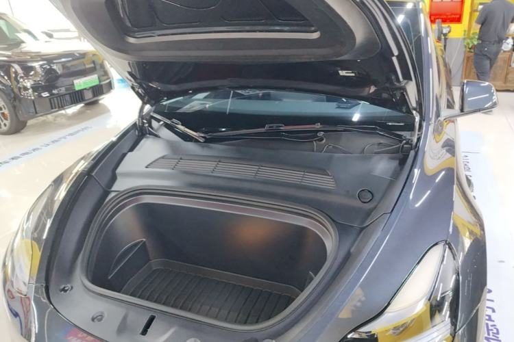 Used Tesla Model Y 2024 Long-Range All-Wheel-Drive Version Engine Bay