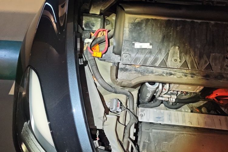 Used Tesla Model Y 2024 Long-Range All-Wheel-Drive Version Engine Bay Right
