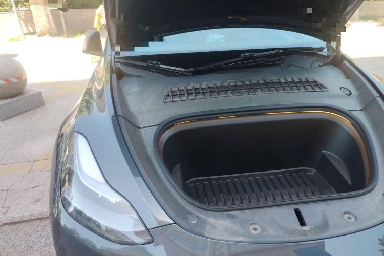 Used Tesla Model Y 2024 Long-Range All-Wheel-Drive Version Engine Bay Right
