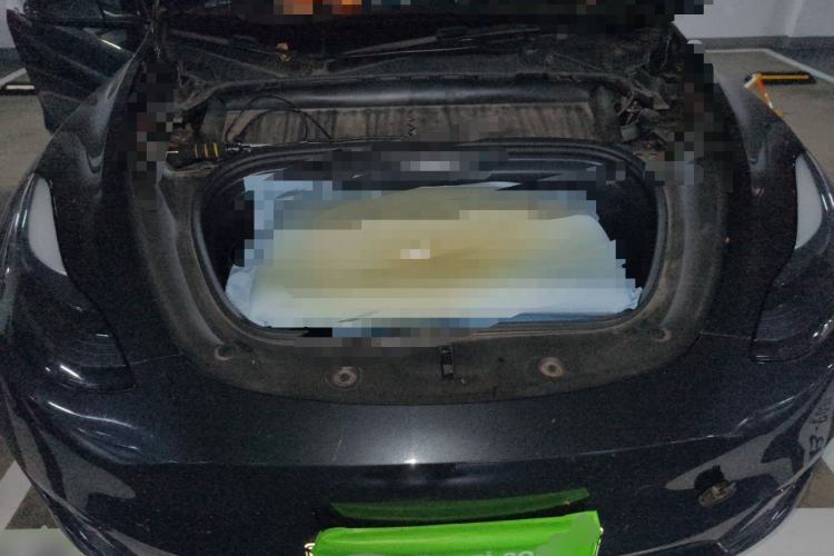 Used Tesla Model Y 2024 Rear-Wheel-Drive Version Engine Bay