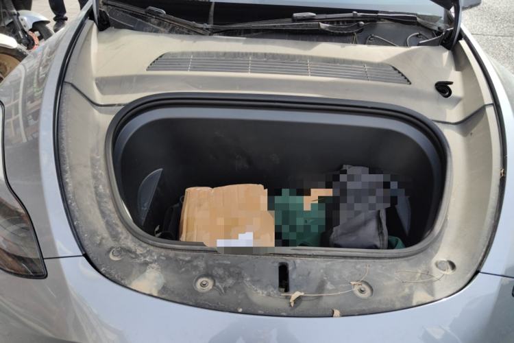 Used Tesla Model Y 2024 Rear-Wheel-Drive Version Engine Bay