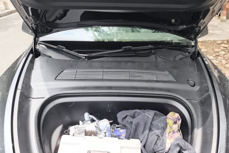 Used Tesla Model Y 2024 Long-Range All-Wheel-Drive Version Engine Bay