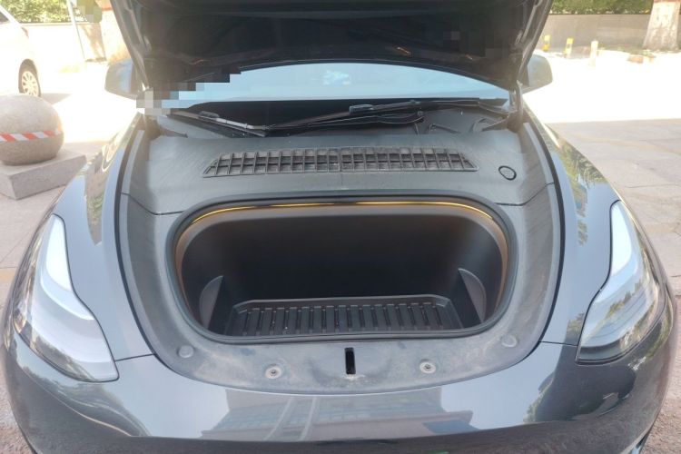 Used Tesla Model Y 2024 Long-Range All-Wheel-Drive Version Engine Bay