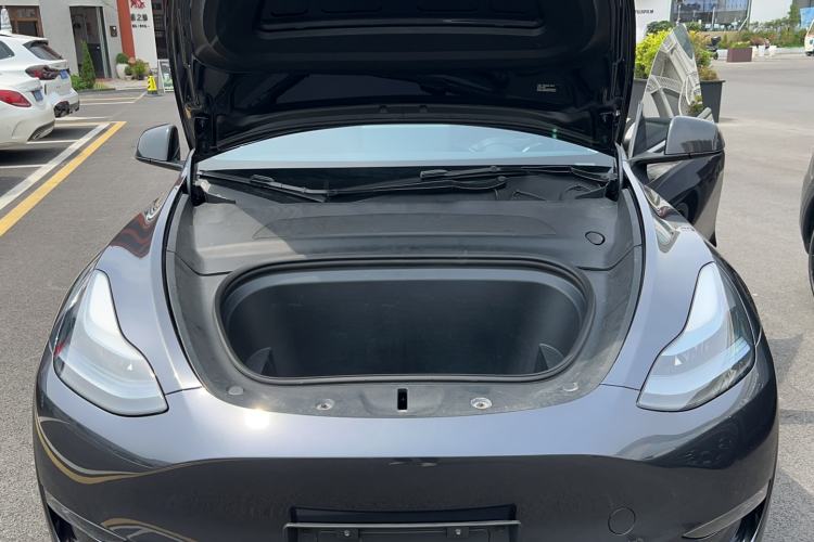 Used Tesla Model Y 2024 Long-Range All-Wheel-Drive Version Engine Bay