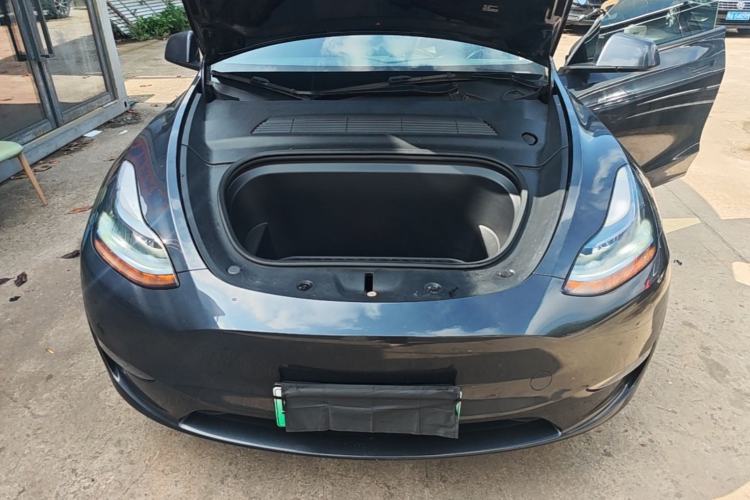 Used Tesla Model Y 2024 Long-Range All-Wheel-Drive Version Engine Bay