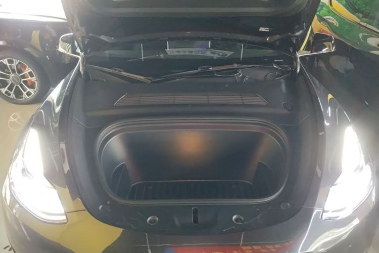 Used Tesla Model Y 2024 Long-Range All-Wheel-Drive Version Engine Bay