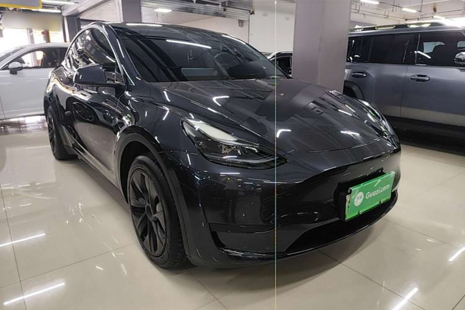 Used Tesla Model Y 2024 Rear-Wheel-Drive Version Front Right 45 Deg