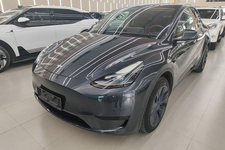 Used Tesla Model Y 2024 Rear-Wheel-Drive Version Guazi used car, China used car export, Used car for sale, Used Tesla cars, Cheapest cars for sale, Electric vehicle, New energy car