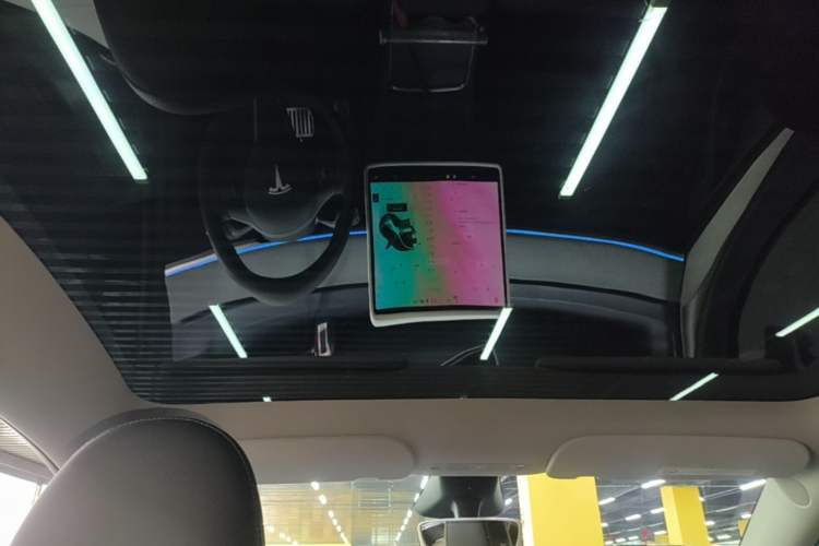 Used Tesla Model Y 2024 Rear-Wheel-Drive Version Headliner