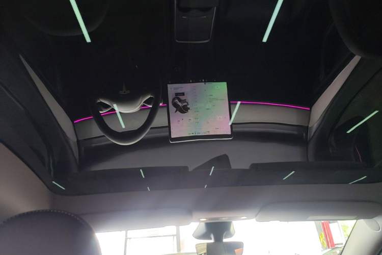 Used Tesla Model Y 2024 Rear-Wheel-Drive Version Headliner