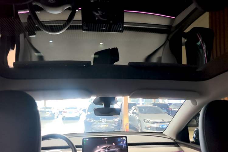 Used Tesla Model Y 2024 Rear-Wheel-Drive Version Headliner