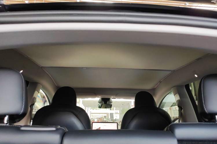 Used Tesla Model Y 2024 Rear-Wheel-Drive Version Headliner