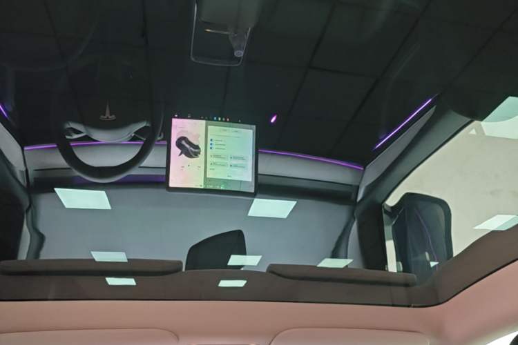 Used Tesla Model Y 2024 Rear-Wheel-Drive Version Headliner