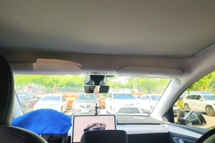 Used Tesla Model Y 2024 Long-Range All-Wheel-Drive Version Headliner