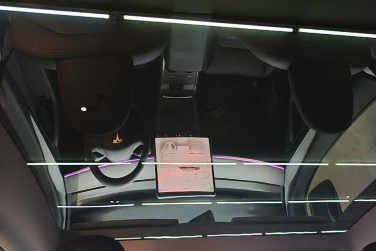Used Tesla Model Y 2024 Rear-Wheel-Drive Version Headliner