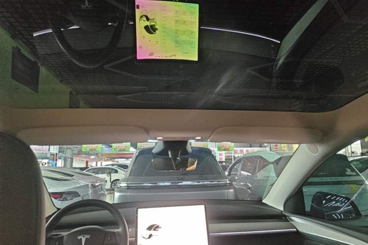 Used Tesla Model Y 2024 Long-Range All-Wheel-Drive Version Headliner