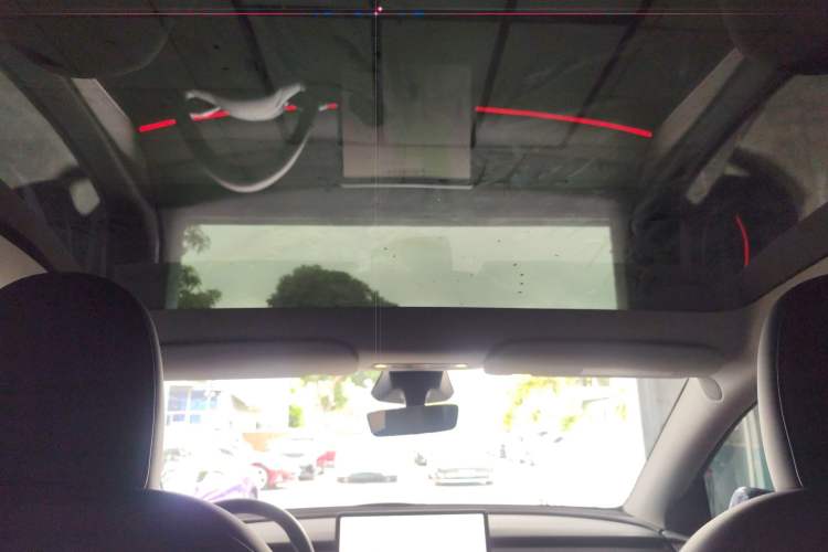 Used Tesla Model Y 2024 Long-Range All-Wheel-Drive Version Headliner
