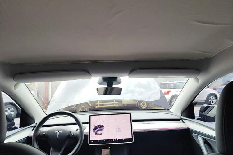 Used Tesla Model Y 2024 Rear-Wheel-Drive Version Headliner