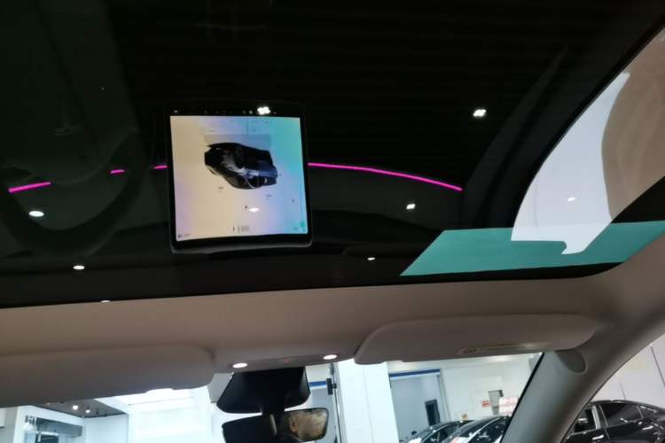 Used Tesla Model Y 2024 Rear-Wheel-Drive Version Headliner