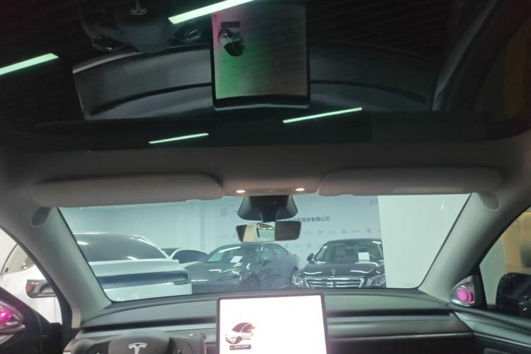 Used Tesla Model Y 2024 Rear-Wheel-Drive Version Headliner
