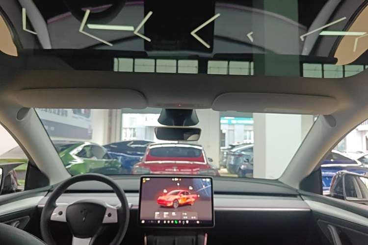 Used Tesla Model Y 2024 Rear-Wheel-Drive Version Headliner