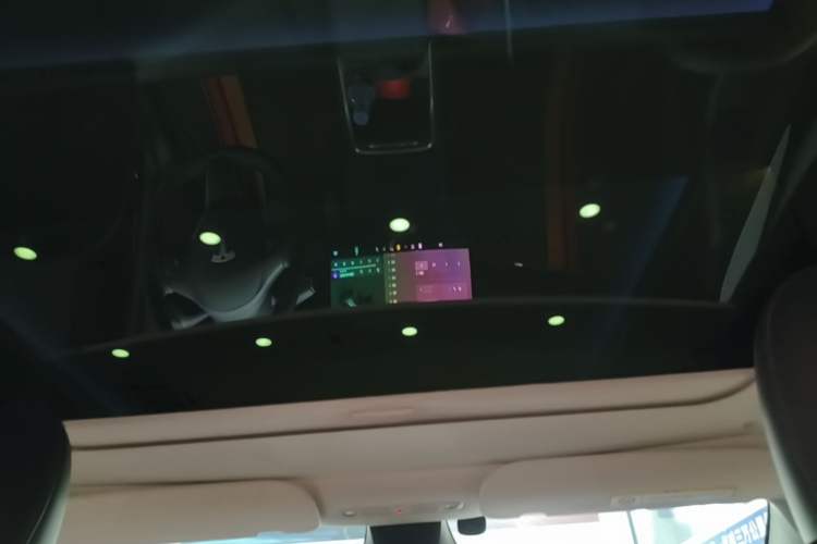 Used Tesla Model Y 2024 Rear-Wheel-Drive Version Headliner