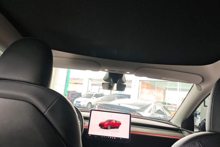 Used Tesla Model Y 2024 Rear-Wheel-Drive Version Headliner
