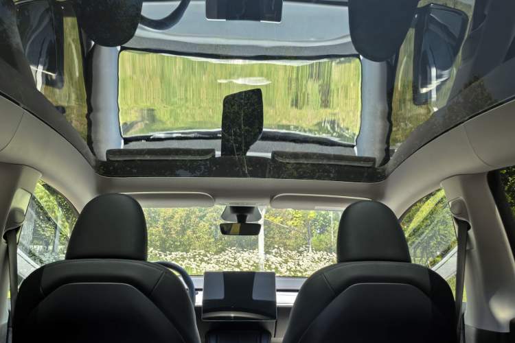 Used Tesla Model Y 2024 Rear-Wheel-Drive Version Headliner
