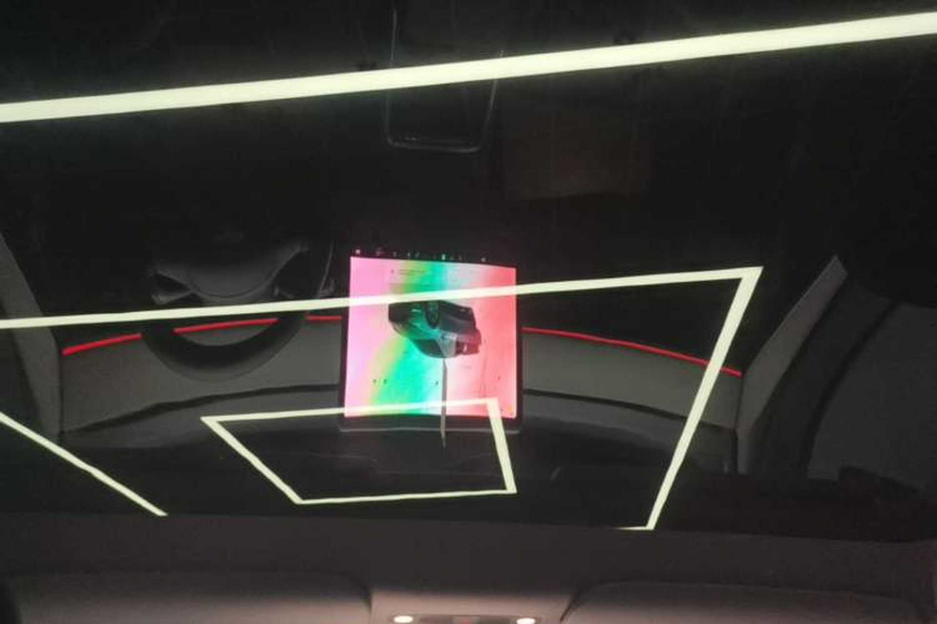 Used Tesla Model Y 2024 Rear-Wheel-Drive Version Headliner